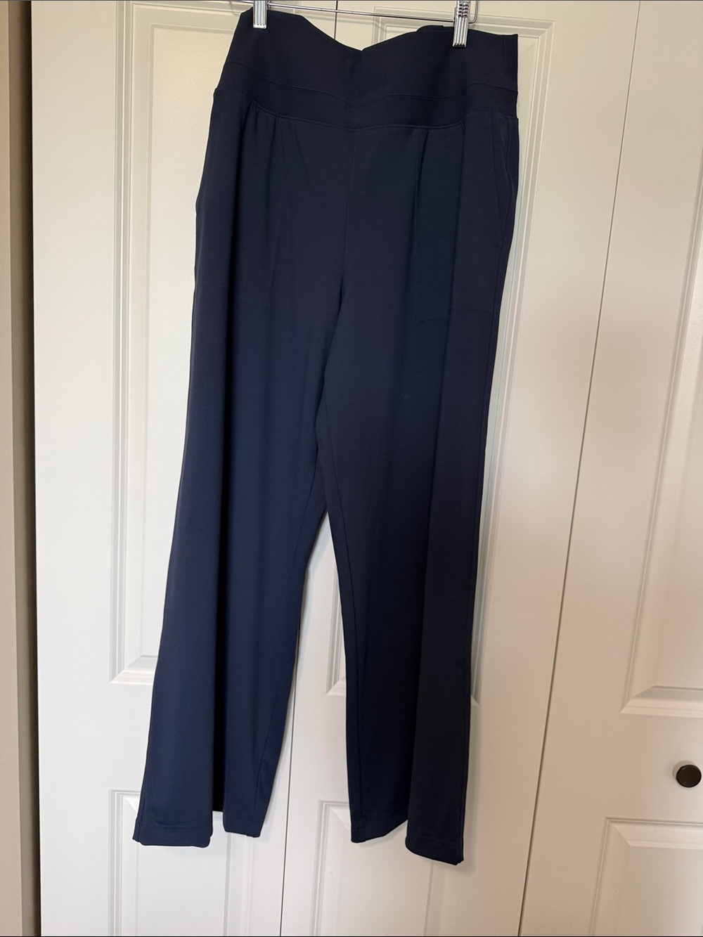 Athleta Venice Navy High Rise Wide Leg Pants